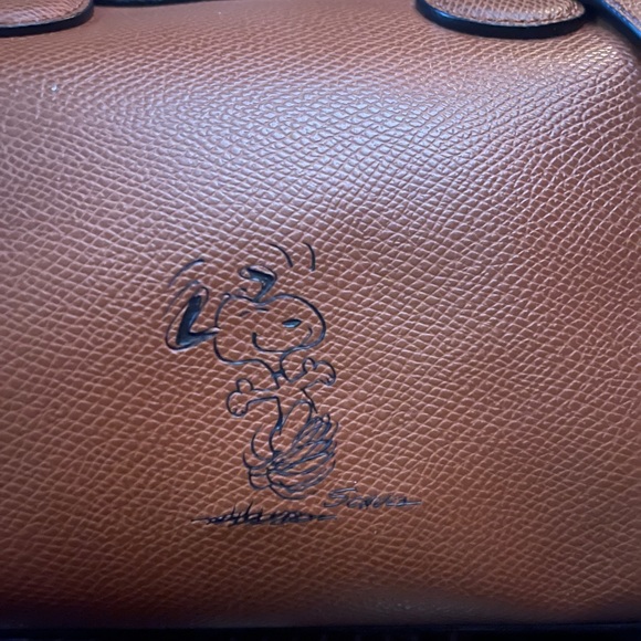 Coach X Snoopy Peanuts crossbody purse nwt - Picture 5 of 8